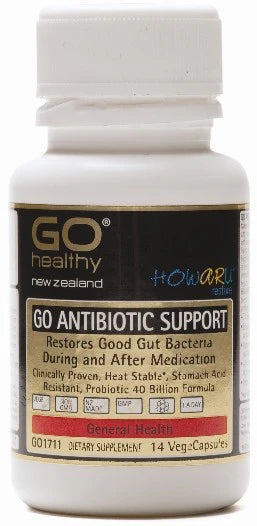 Go Healthy Go Antibiotic Support Probiotic Vegecaps 14