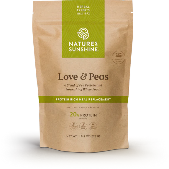 Natures Sunshine Love & Peas 675g