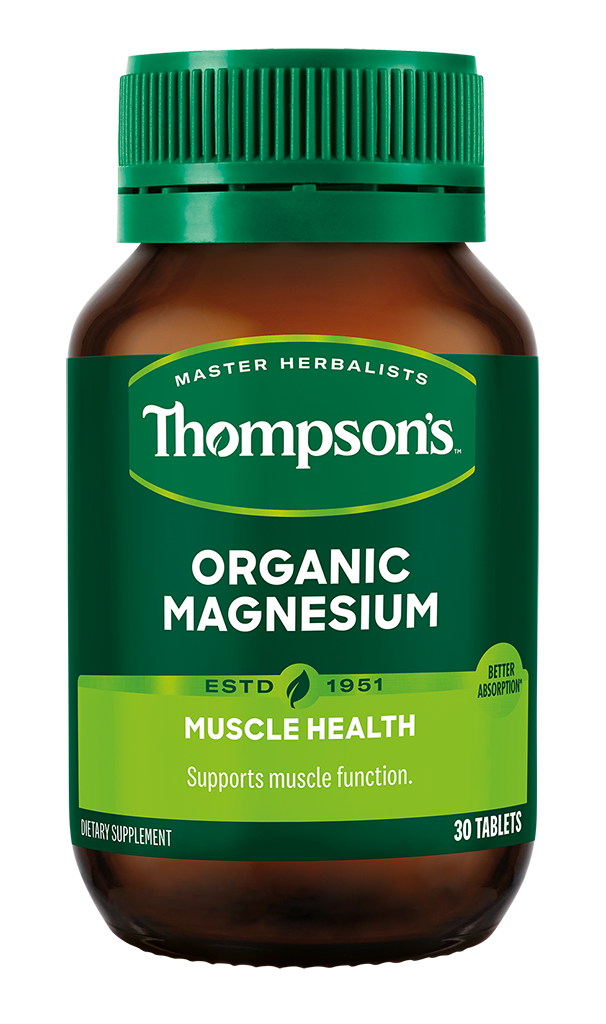 Thompsons Organic Magnesium Tablets 30