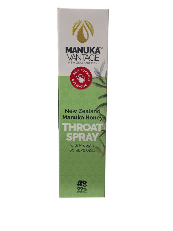 Manuka Vantage Throat Spray 60ml (New Formula)