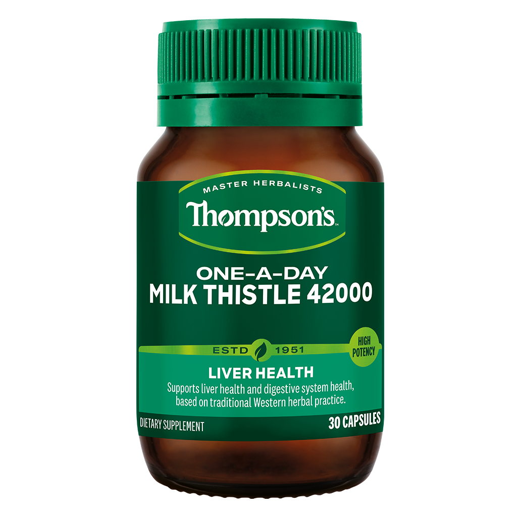 Thompsons One A Day Milk Thistle 42000 Capsules 30