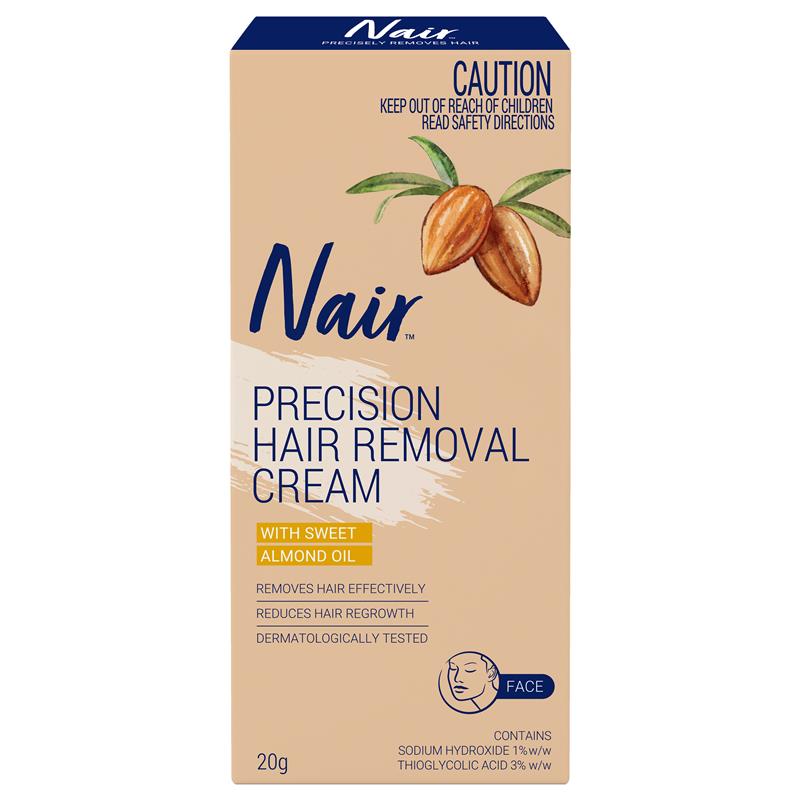 Nair Sensitive Precision Hair Removal Cream (Face) 20g