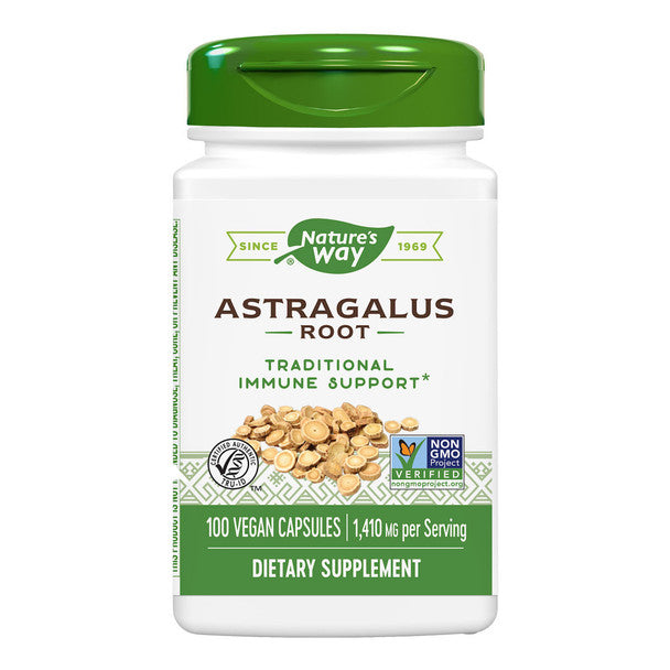 Natures Way Astragalus Capsules 100