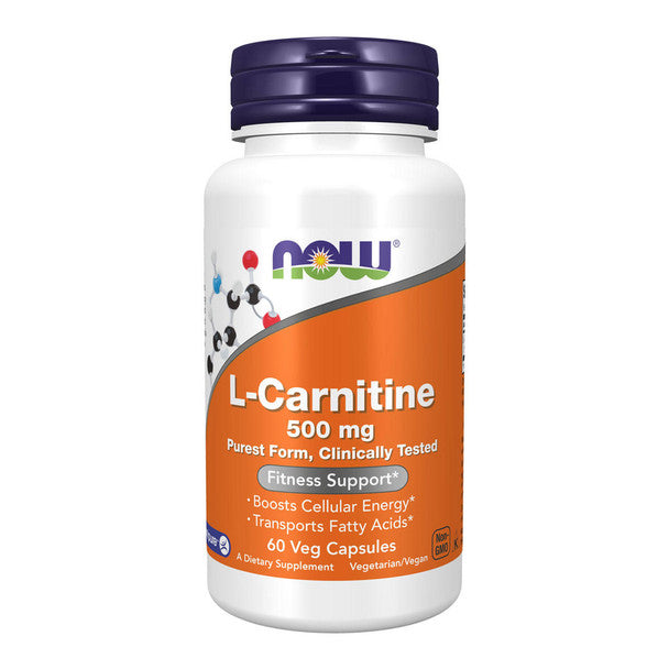 Now L-Carnitine Veg Capsules 500mg 60