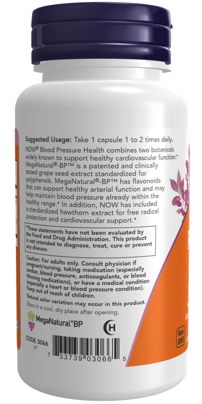 Now Blood Pressure Health Veg Capsules 90