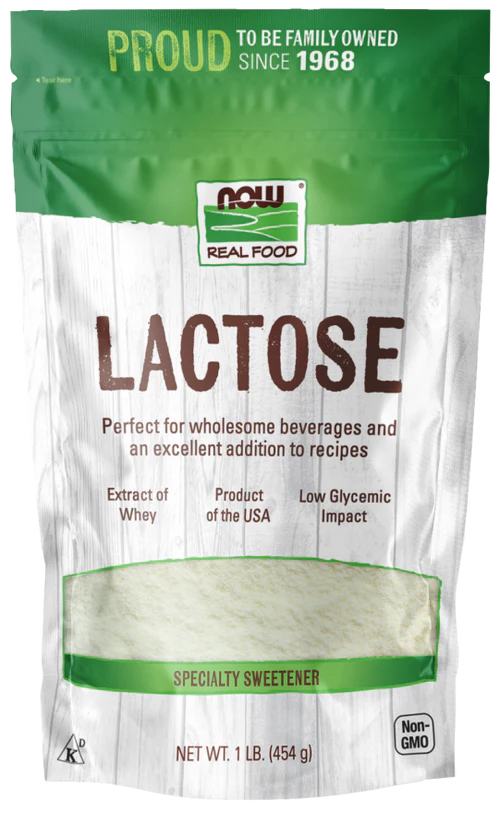 Now Lactose Powder 454 g