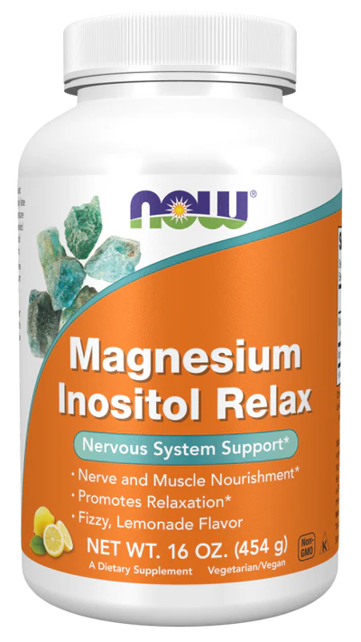 Now Magnesium Inositol Relax Powder 454 g