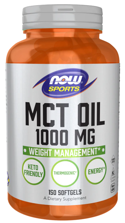 Now MCT Oil 1000 mg Softgels 150