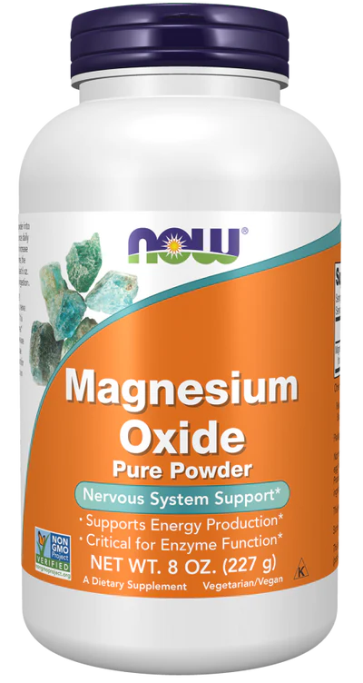 Now Magnesium Oxide Pure Powder 227 g