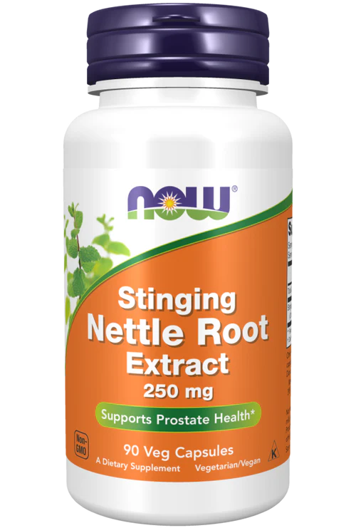 Now Stinging Nettle Root Extract 250 mg Veg Capsules 90