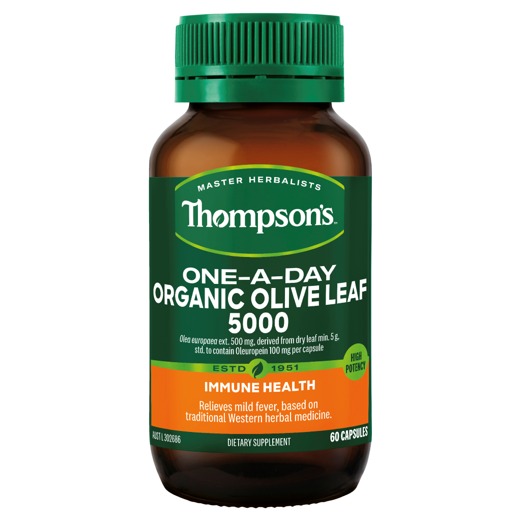 Thompsons One A Day Olive Leaf 5000 Capsules 60
