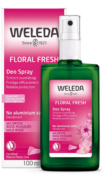Weleda Wild Rose Floral Fresh Deodorant Spray