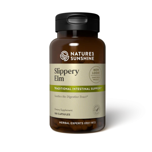 Natures Sunshine Slippery Elm Capsules 100