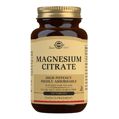 Solgar Magnesium Citrate Tablets 120