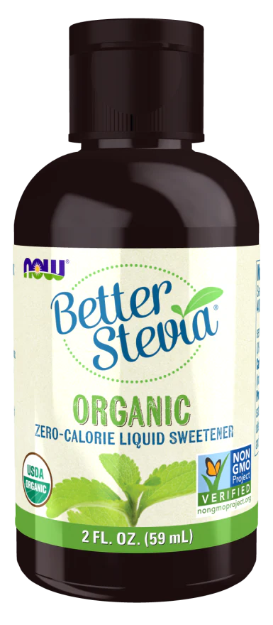 Now BetterStevia Liquid Sweeteners 59 ml