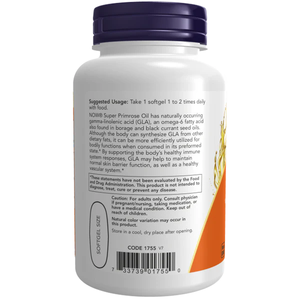 Now Super Primrose 1300 mg Softgels 120