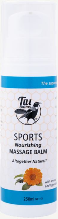 Tui Balms Sports Massage Balm Pump 250ml