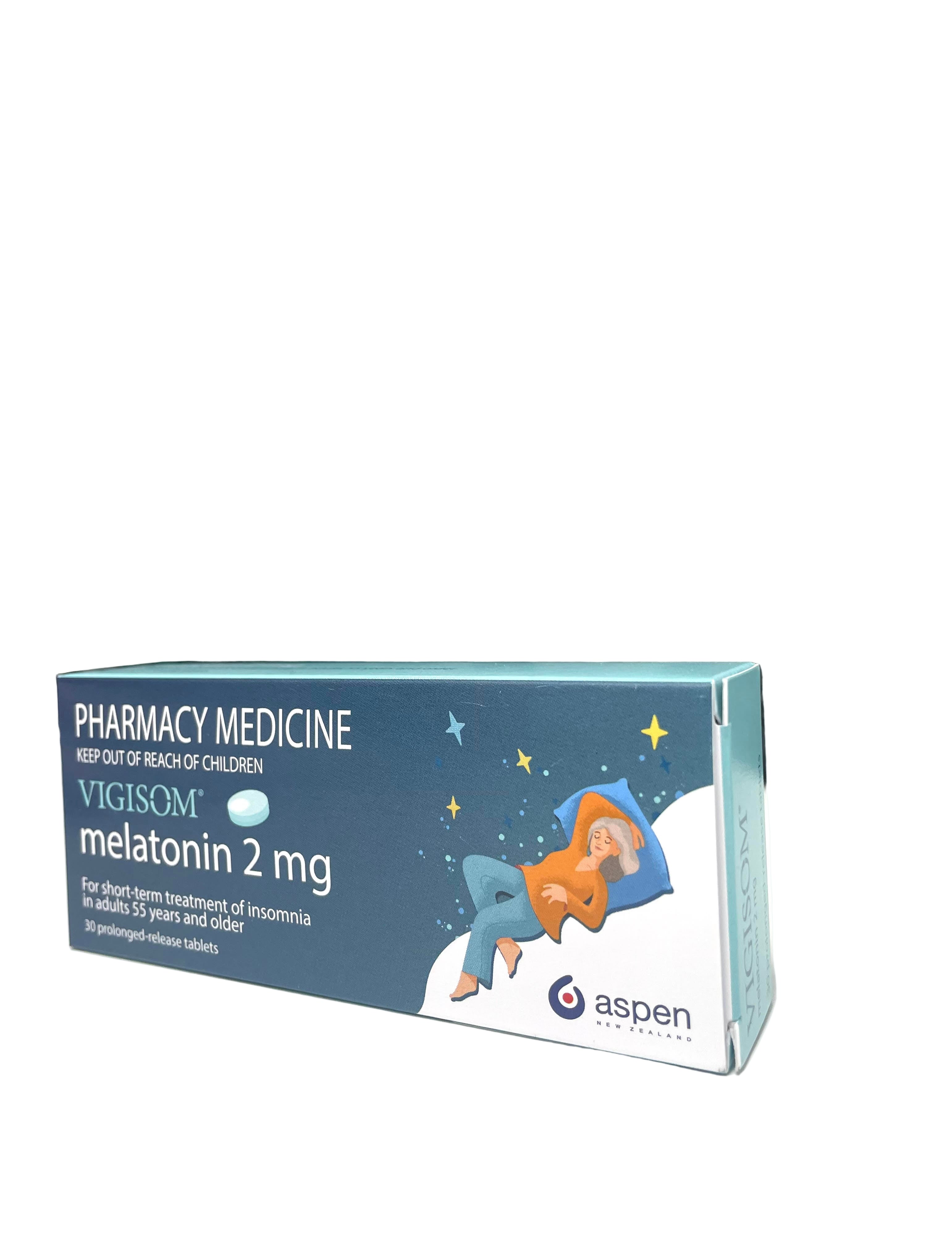 Vigisom Melatonin Prolonged Release Tablets 2mg 30