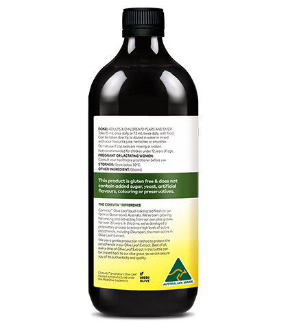 Comvita Olive Leaf Extract Original Flavour - Fresh-Picked Oral Liquid 500ml
