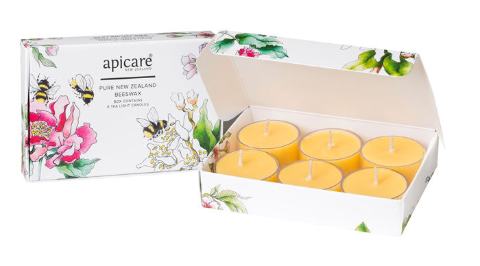 Apicare Peach Blossom Tealights 6
