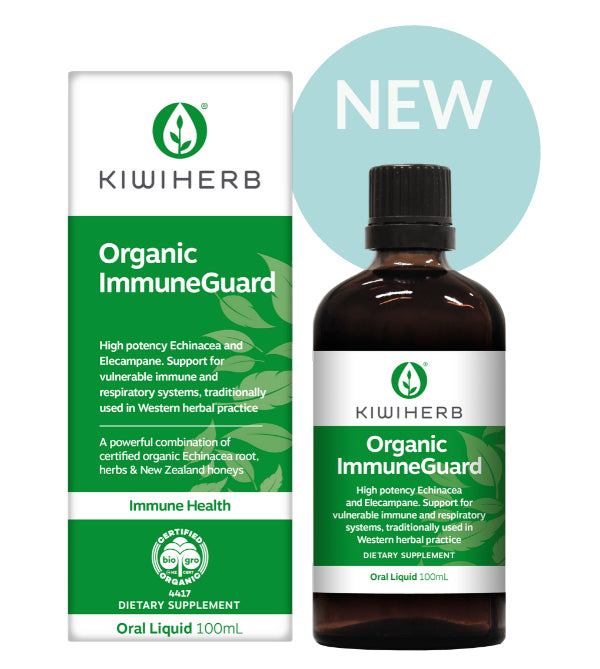 Kiwiherb Organic ImmuneGuard 100ml (Was Winterguard)