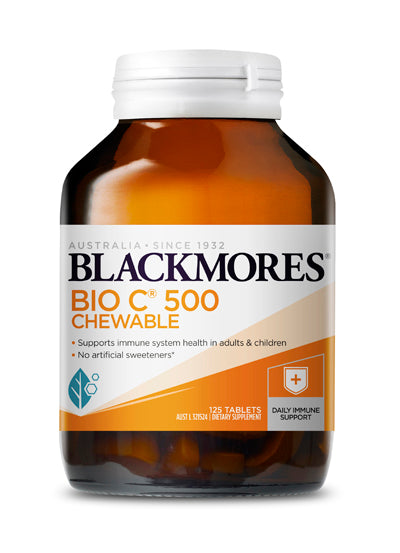 Blackmores Bio C 500mg Chewable Tablets 125