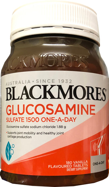 Blackmores Glucosamine Sulfate 1500 Tablets 180