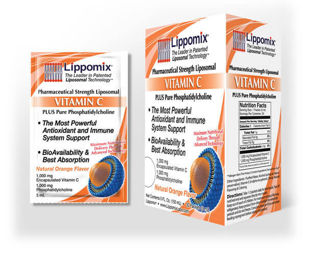 Lippomix Liposomal Vitamin C Sachets 30