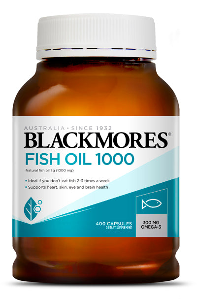 Blackmores Fish Oil 1000 Capsules 400
