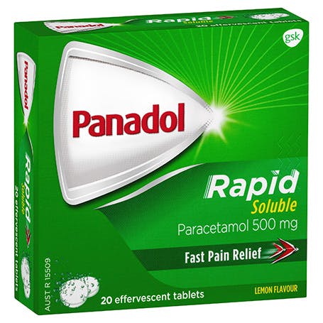 Panadol Rapid Soluble Tablets 20