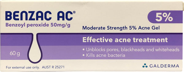 Benzac AC 5% Gel 50g