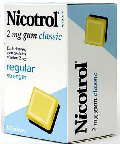 Nicotrol Gum Mint 2mg (105)