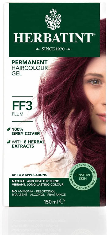 Herbatint Permanent Herbal Haircolour Gel - Plum FF 3