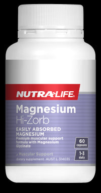 Nutralife Magnesium Hi-Zorb 60caps