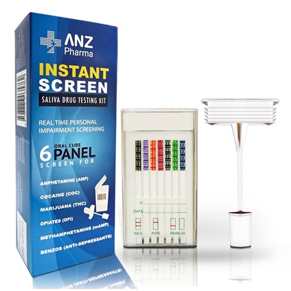 ANZ Pharma Saliva Drug Testing Kit Health Chemist NZ Online Pharmacy