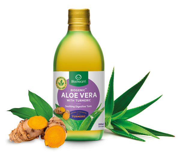 Lifestream Biogenic Aloe Vera with Turmeric 500ml