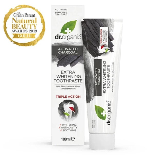 Dr Organic Charcoal Toothpaste 100ml