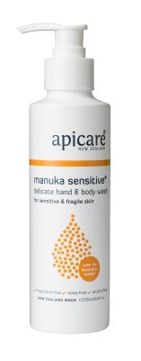 Apicare Manuka Sensitive Delicate Hand & Body Wash 250ml