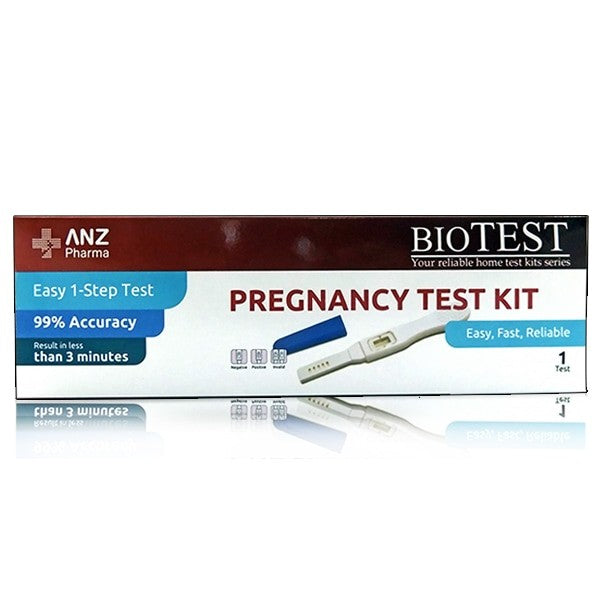 Bio Test Pregnancy Test Kit Single Health Chemist NZ Online Pharmacy
