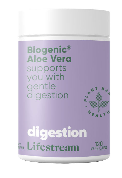 Lifestream Biogenic Aloe Vera 120 Vege Caps