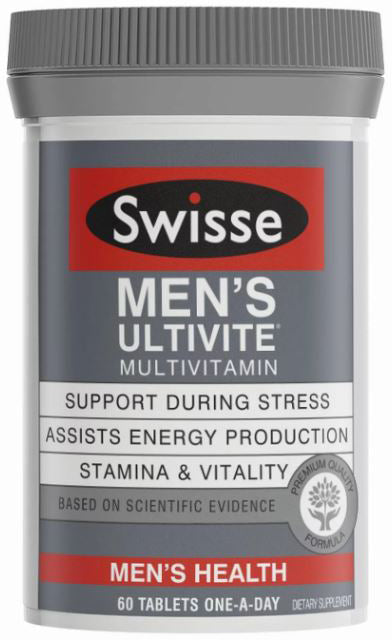 Swisse Mens Ultivite Multivitamin Tablets 60