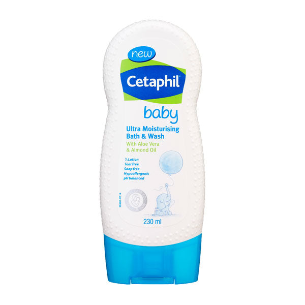 Cetaphil Baby Ultra Moisturising Bath & Wash 230ml