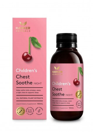 Harker Herbals Children's Chest Soothe Night Syrup, 150 mLs