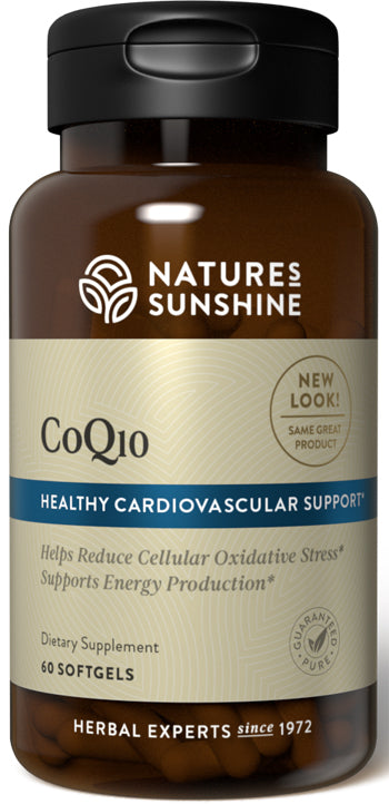 Natures Sunshine Co-Q10 100mg Capsules 60