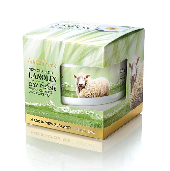 Wild Ferns Lanolin Day Crème - 100g (New)