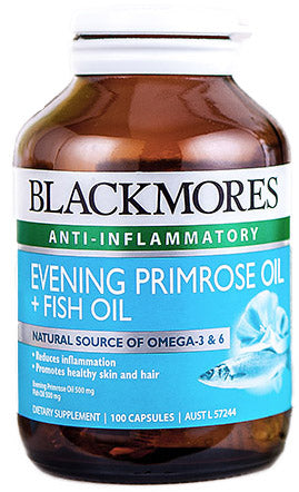 Blackmores Evening Primrose Oil + Fish Oil Capsules 60