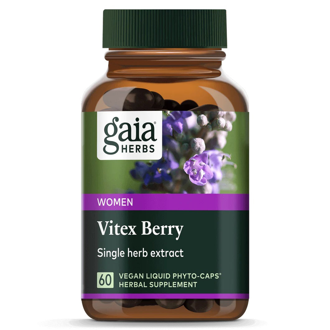 Gaia Herbs Vitex Berry Vegecaps 60