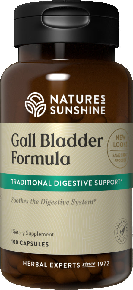 Natures Sunshine Gall Bladder Formula Capsules 100