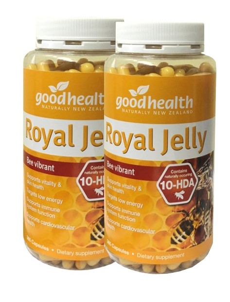 Good Health Royal Jelly Capsules Twin Pack 730