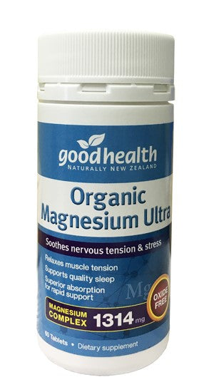 Good Health Organic Magnesium Ultra Tablets 60